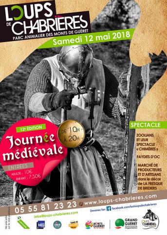 Flyer Médiévale 2018 Loups de Chabrières 