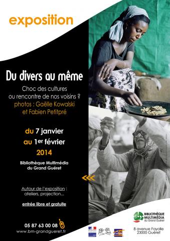 Visuel exposition "Du divers au même"